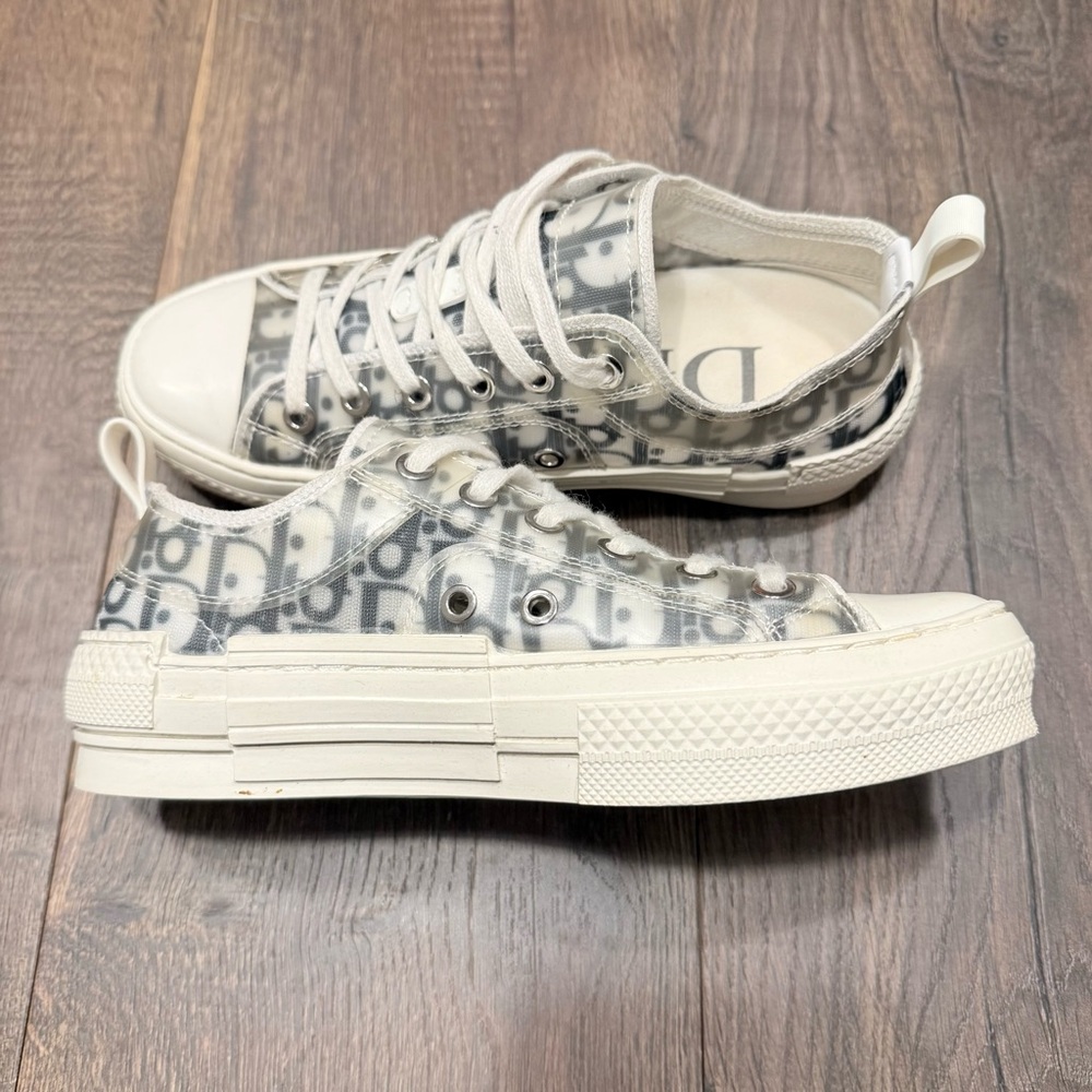 Christian Dior B23 Sz 36 / 5.5-6 women’s low top sneaker Stussy - Picture 5 of 13